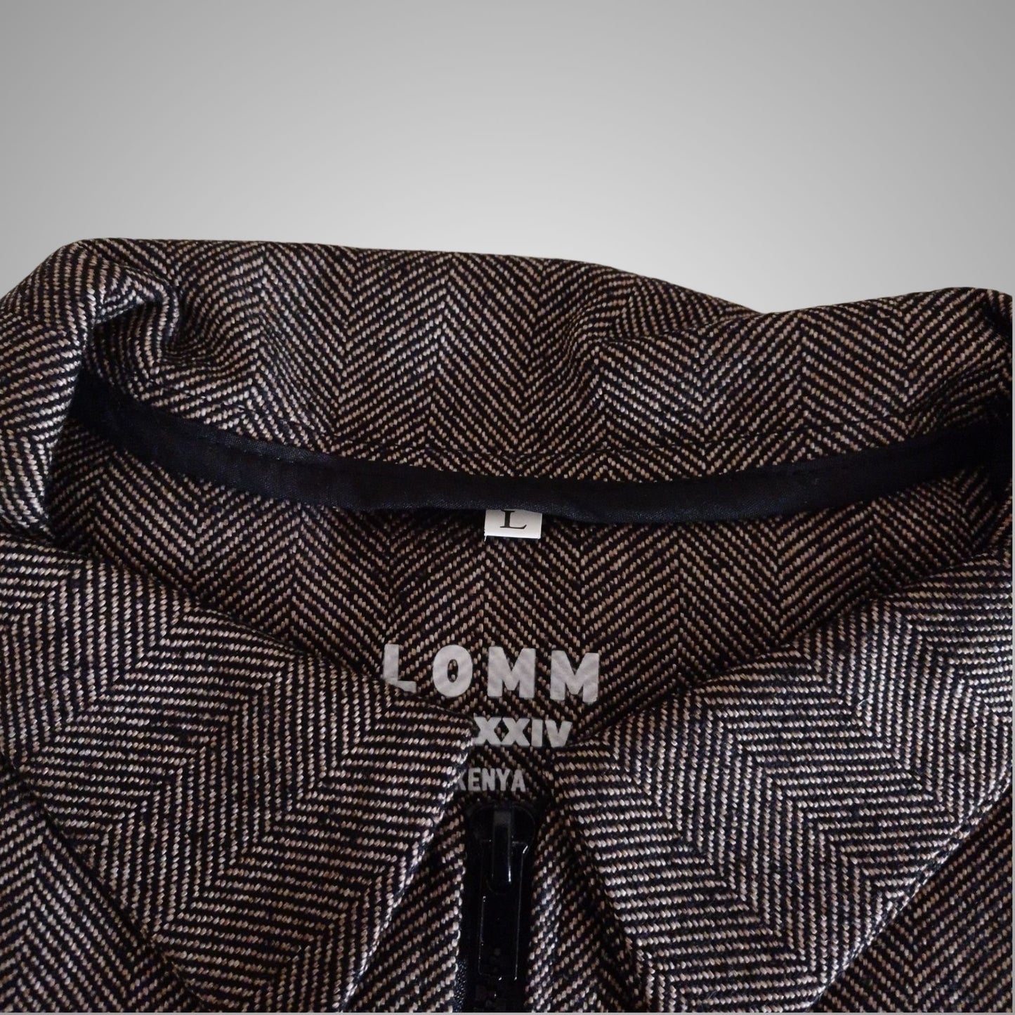 Short Sleeve Tweed Overshirt