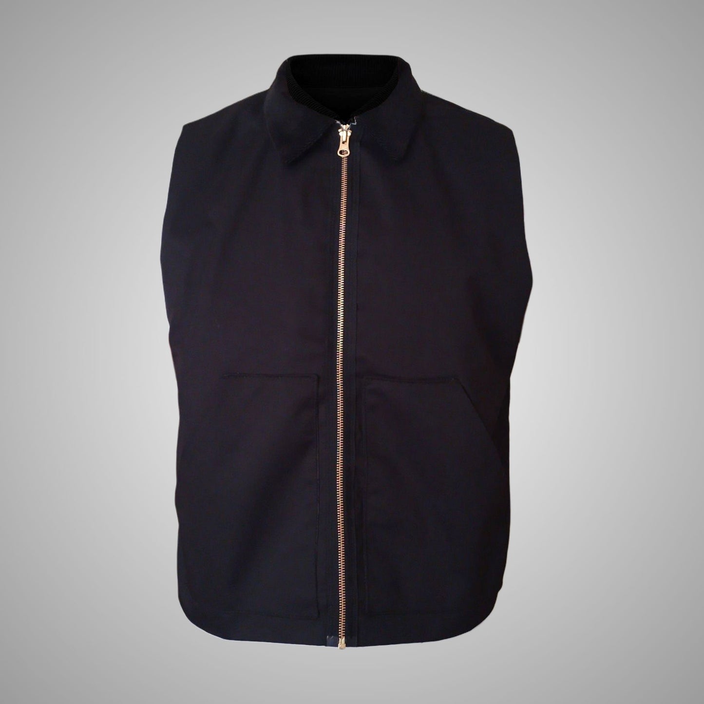 LD vest jacket - Black