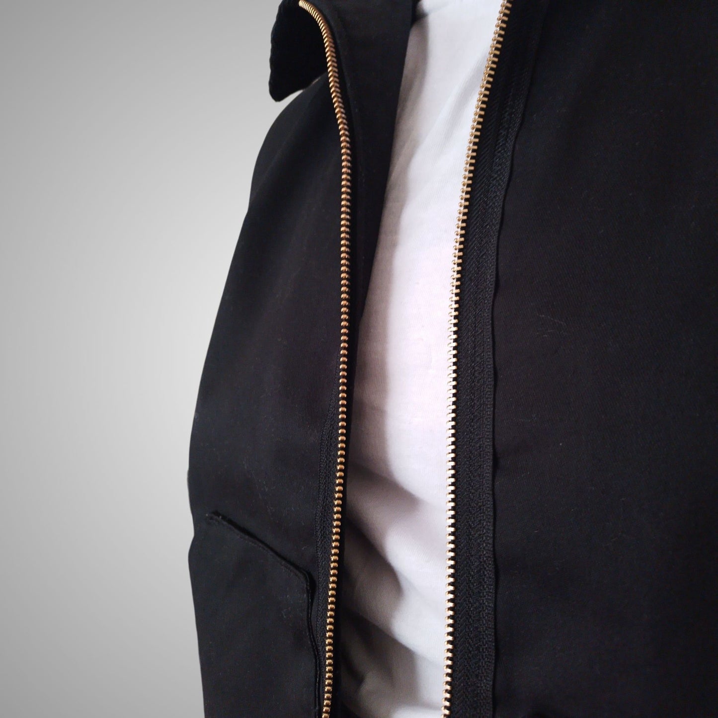 LD vest jacket - Black