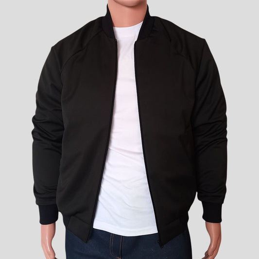 LD Raglan Bomber Jacket-Black